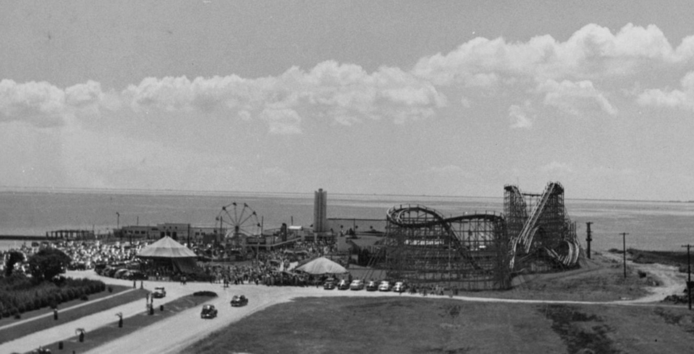 Pleasure Pier Amusement Park 1951